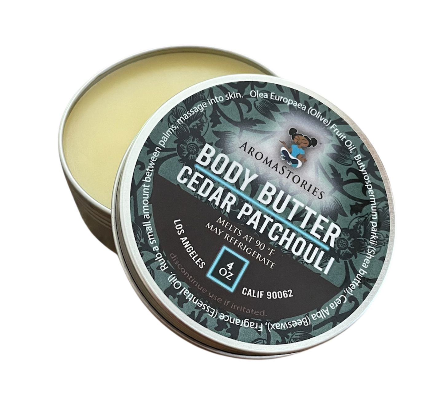 Cedar Patchouli Body Butter 4oz