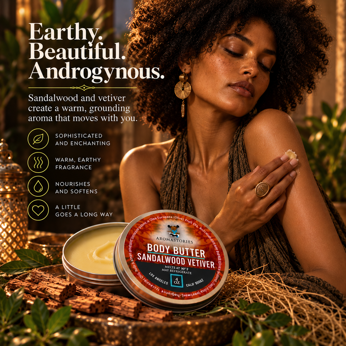 Sandalwood Vetiver Body Butter 4oz
