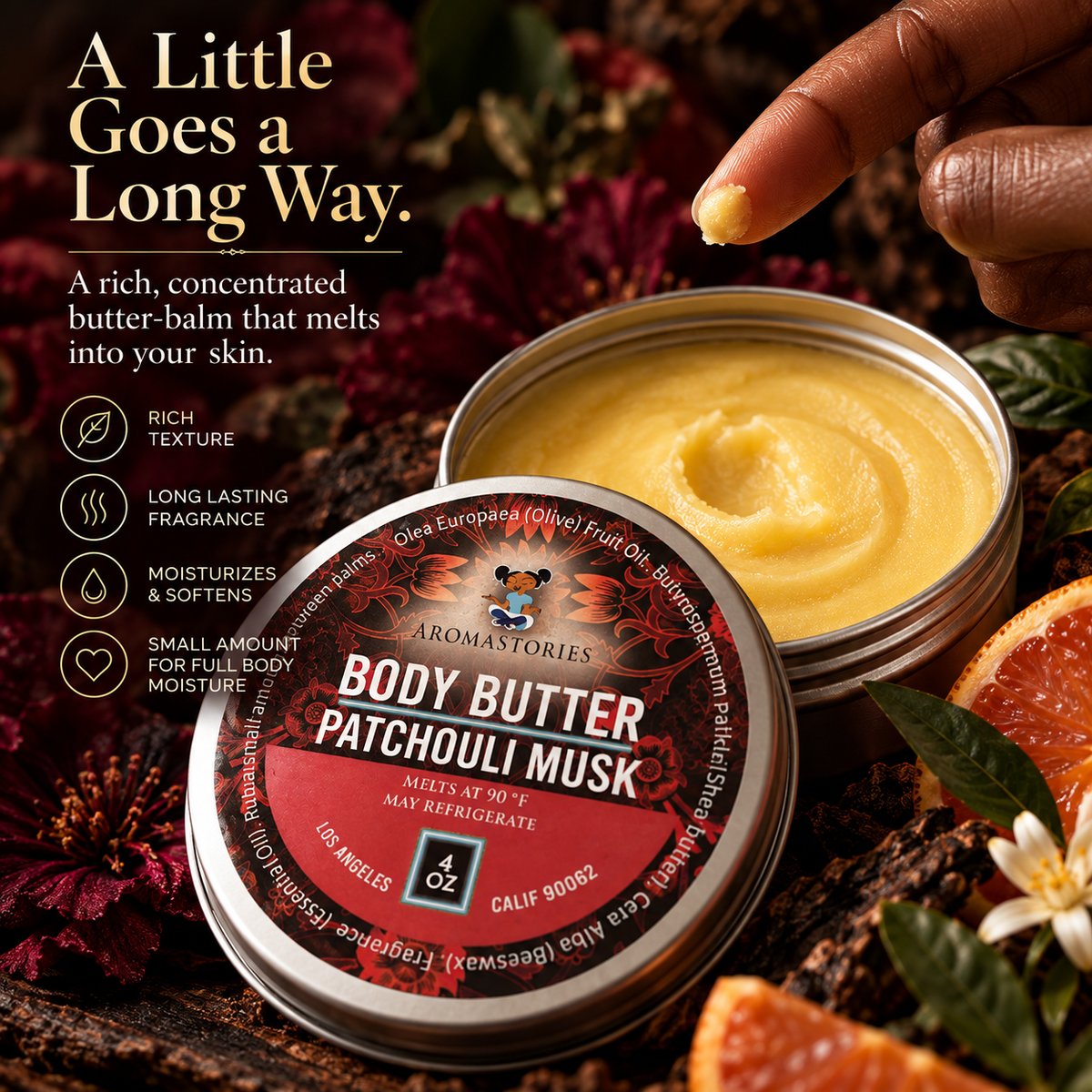 Patchouli Musk Body Butter  4oz