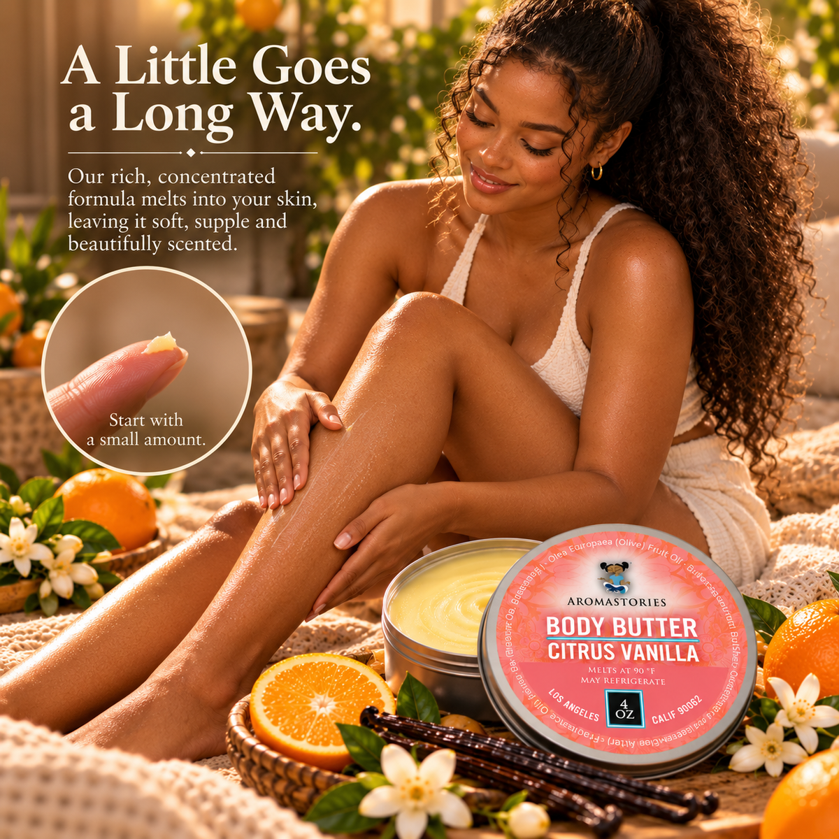 Citrus Vanilla Body Butter 4 oz
