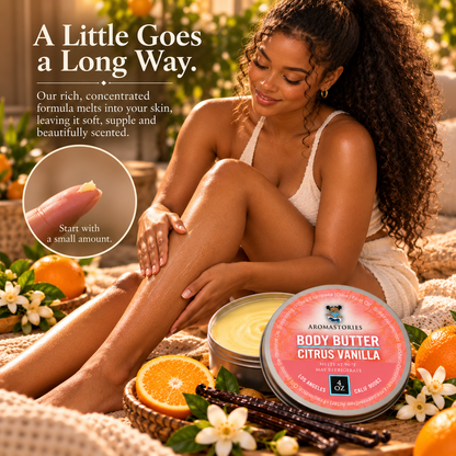Citrus Vanilla Body Butter 4 oz
