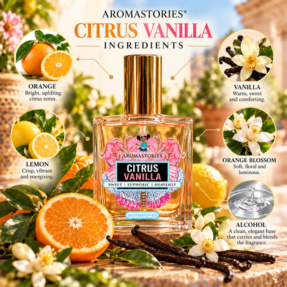 Citrus Vanilla Perfume 2 oz