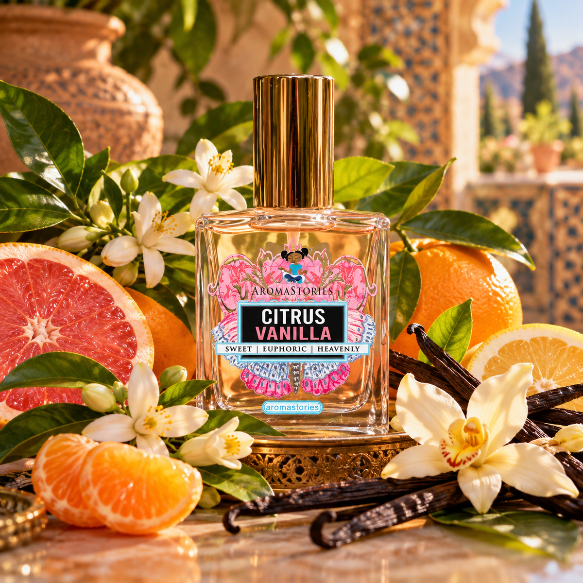 Citrus Vanilla Perfume 2 oz
