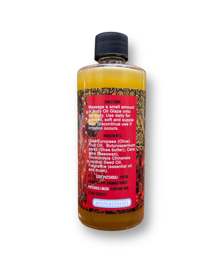 Patchouli Musk Body Oil Glaze 4oz
