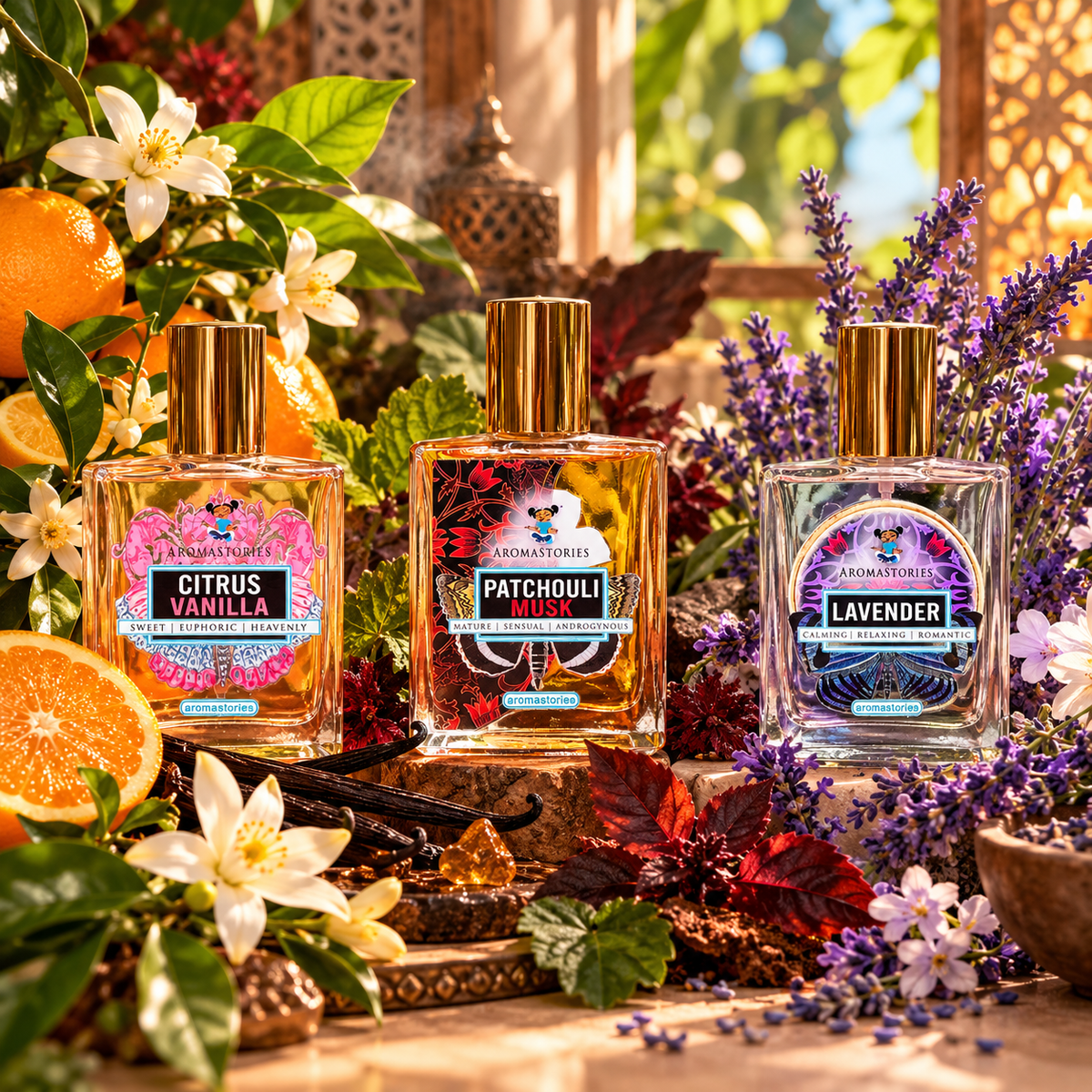 Aromastories Perfume Collection
