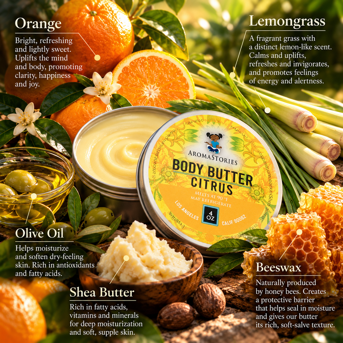 Citrus Body Butter 4 oz.