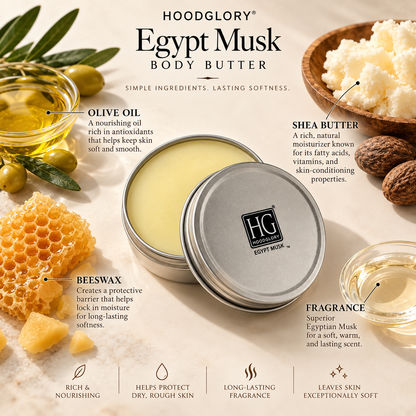 Hood Glory Egypt Musk Body Butter 4oz