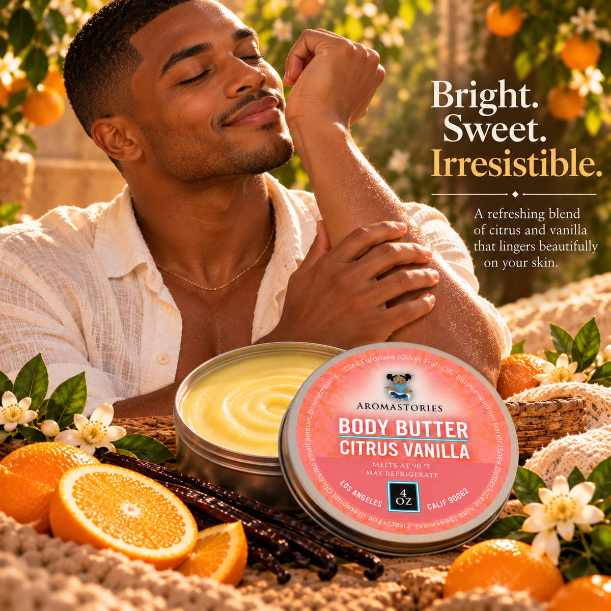 Citrus Vanilla Body Butter 4 oz