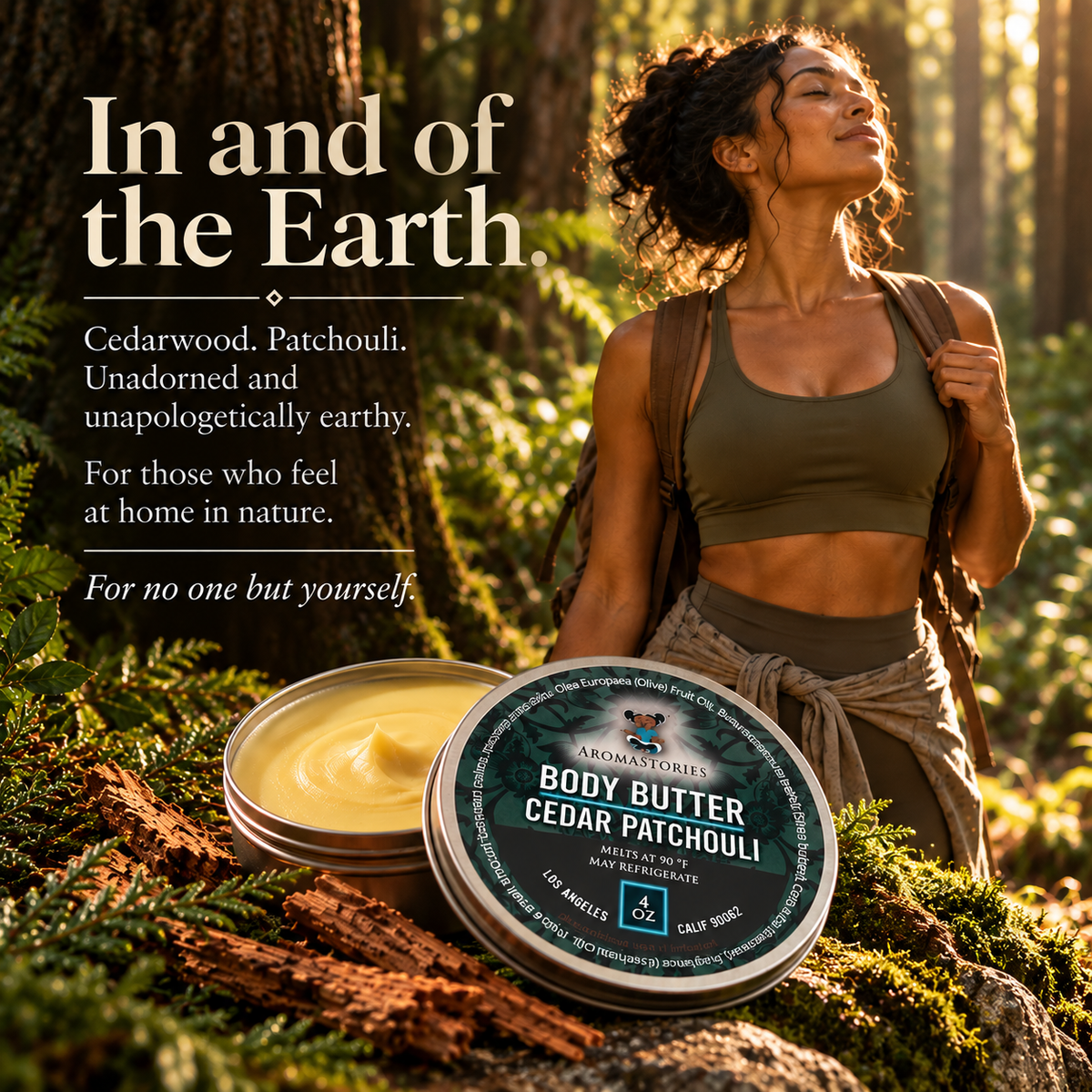 Cedar Patchouli Body Butter  4oz