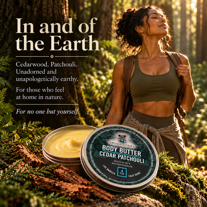 Cedar Patchouli Body Butter  4oz