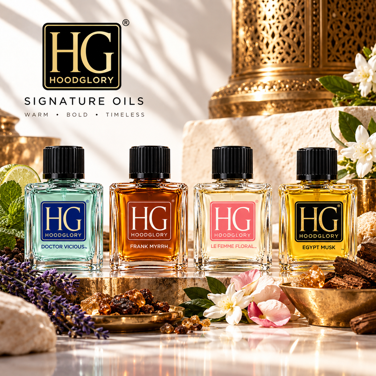Hood Glory Perfume Body Oil 15 ml