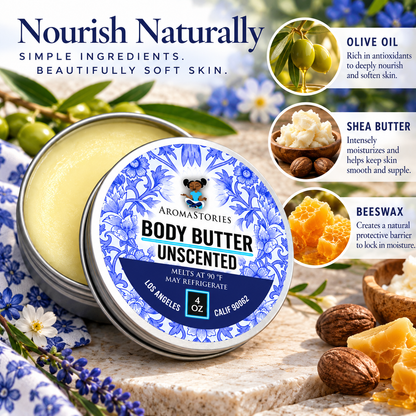 Unscented Moisturizer Body Butter 4oz