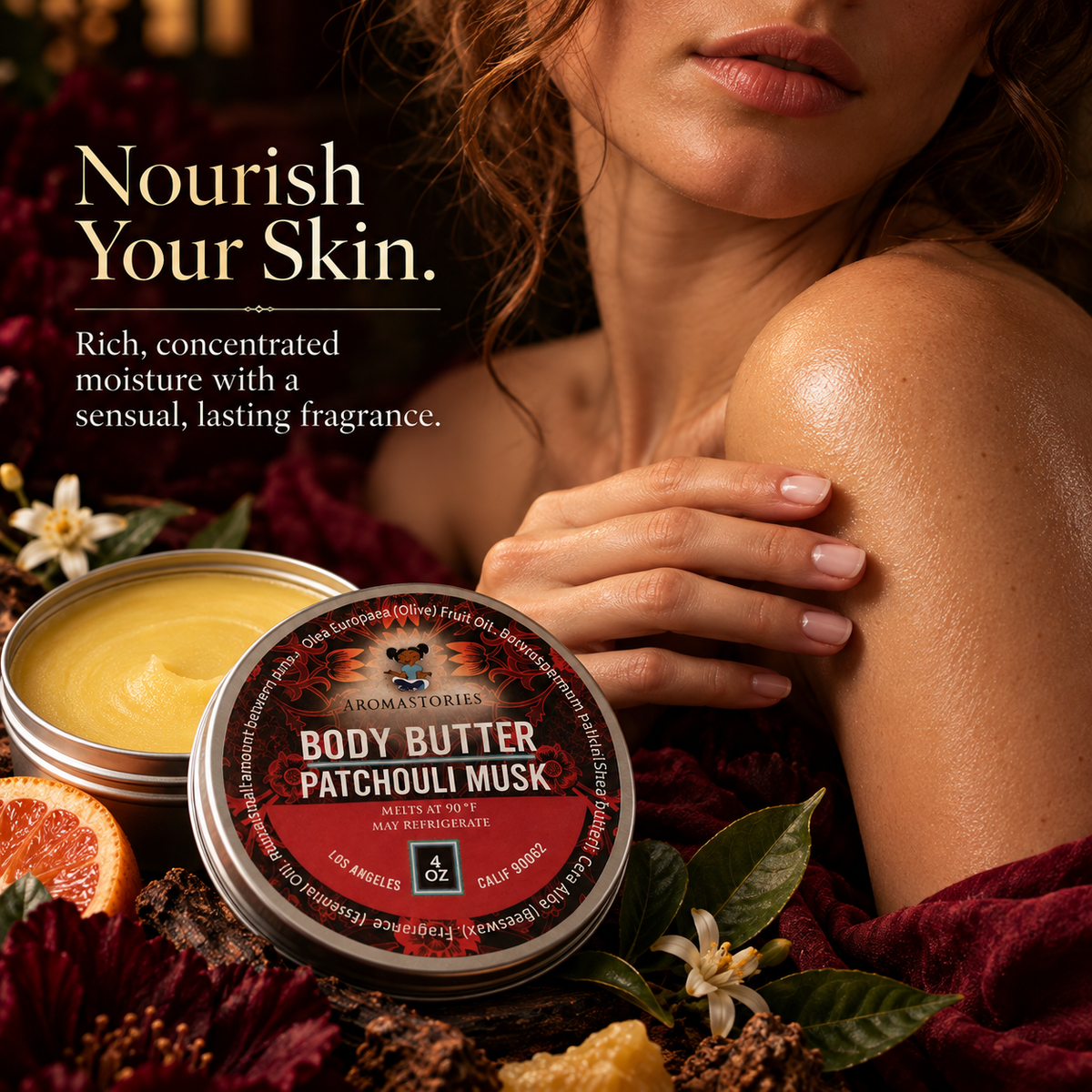 Patchouli Musk Body Butter  4oz