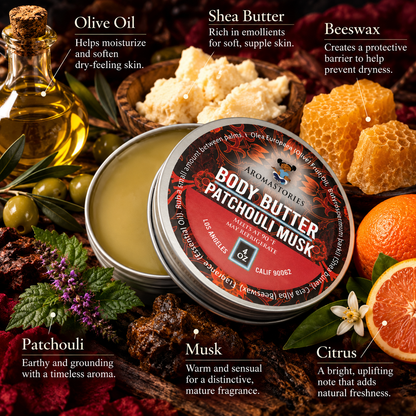 Patchouli Musk Body Butter  4oz