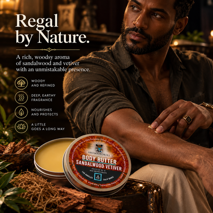 Sandalwood Vetiver Body Butter 4oz