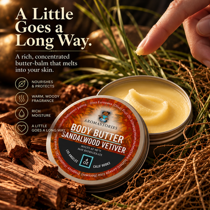 Sandalwood Vetiver Body Butter 4oz