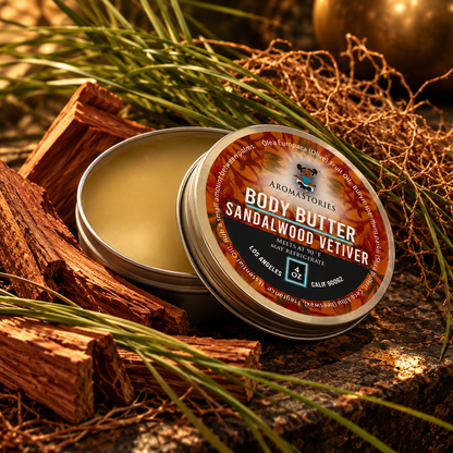 Sandalwood Vetiver Body Butter 4oz