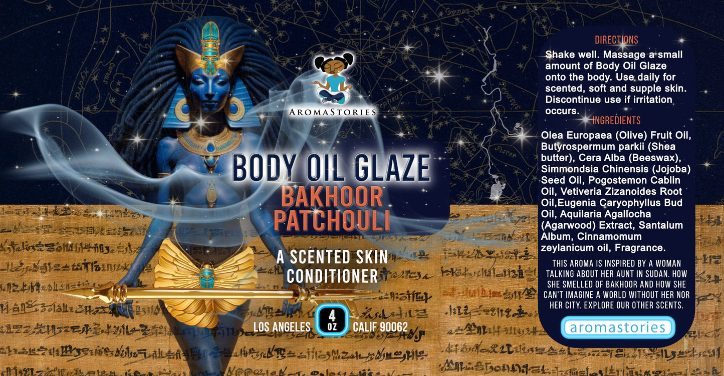 Patchouli Musk Body Oil Glaze 4oz