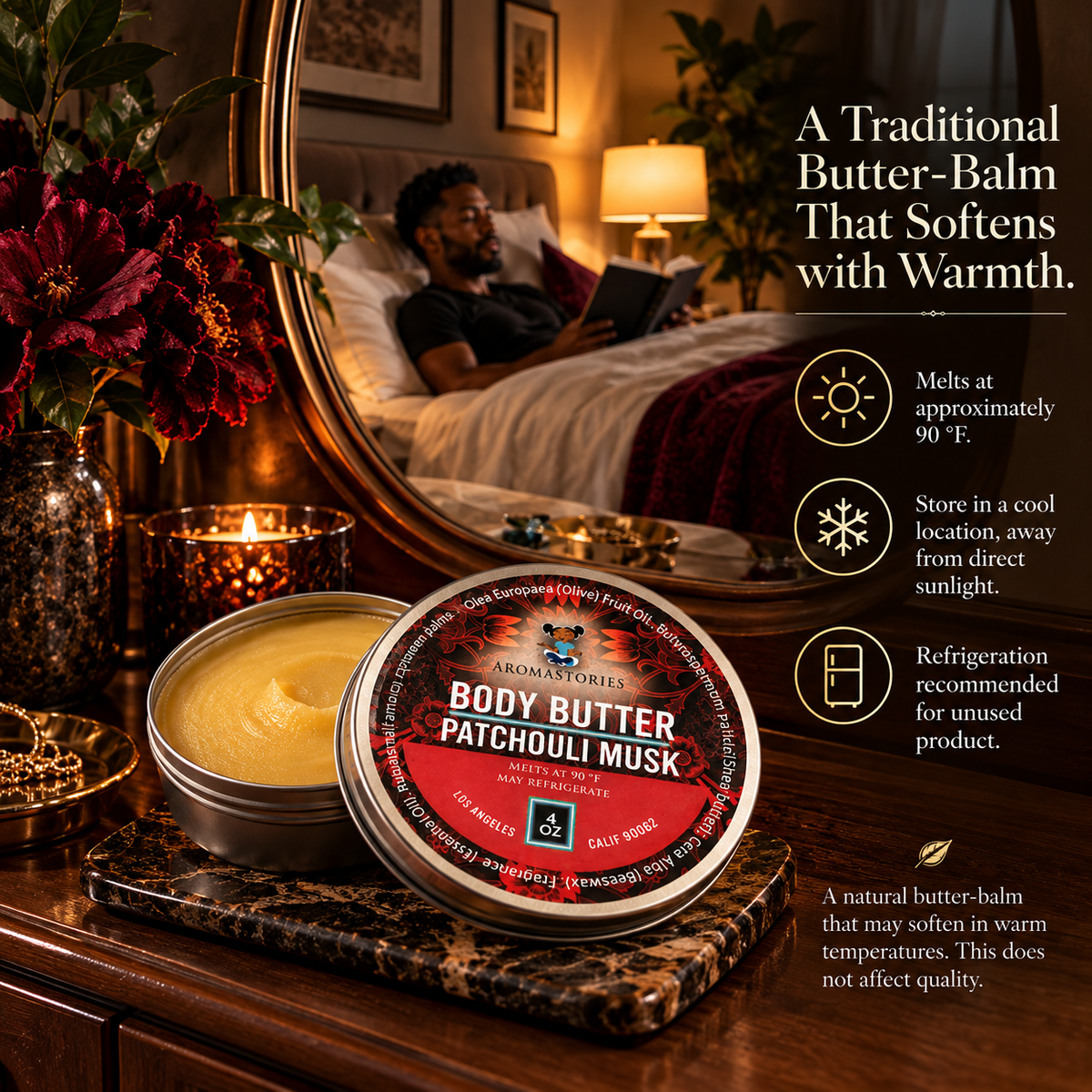 Patchouli Musk Body Butter  4oz